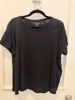 Eileen Fisher Men’s Black Short Sleeve Crew Tee